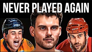 5 NHL CAREERS ENDED IN SECONDS [upl. by Anyela]