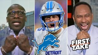 FIRST TAKE Lions are DESTINED for Greatness  Shannon Declares Jared Goff MVP amp NFC Champ LIONS [upl. by Anitsrik]