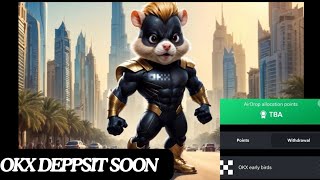 Hamster 🐹 Kombat OffChain Deposit on OKX Soon [upl. by Chaworth]