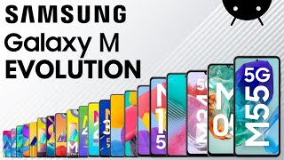 Samsung Galaxy M Series EVOLUTION 2019 to 2024 [upl. by Shelley]