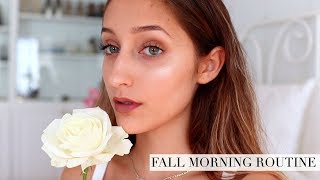 FALL MORNING ROUTINE Get Ready With Me [upl. by Florella]