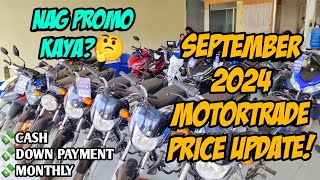 Motortrade September 2024 Price Update Monthly Cash Downpayment All Units Langga Gail [upl. by Lerner]