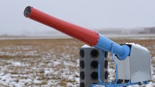 Ellsworth Air Force Base Bird Cannons [upl. by Sirkin461]