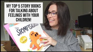 5 Great Story Books for Talking About Feelings with Children [upl. by Downing237]