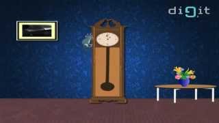 Hickory Dickory Dock  Animated Nursery Rhymes amp Songs For Kids [upl. by Nivan]