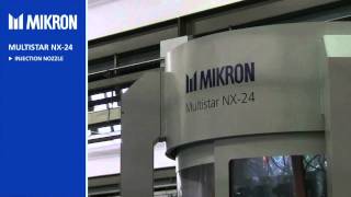 rotary transfer MIKRON  Multistar NX24  Rundtaktmaschine macchina transfer Injection Nozzle [upl. by Eeldivad933]