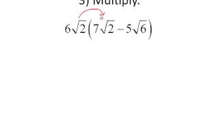 Multiplying Radicals [upl. by Gabbert]