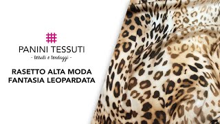 Rasetto Alta Moda Fantasia Leopardata [upl. by Akihsal]