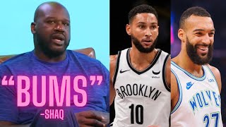 Shaq Calls Rudy Gobert And Ben Simmons The Worst NBA Players Of All Time  Shaq Interview [upl. by Nicole]