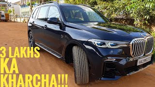 BMW X7 40I M SPORT  SECOND SERVICE DETAILED VIDEO [upl. by Hannan]