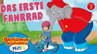 Benjamin Blümchen  Das erste Fahrrad  Die neue Mini Hörspielserie für ganz Kleine [upl. by Adnahsed]