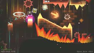 Swirling Fire Insane Demon by Jenkins 100  Geometry Dash [upl. by Aeduj]