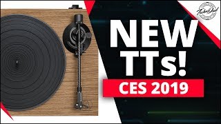 CES 2019  New AudioTechnica Turntable Line Up [upl. by Aggappe]