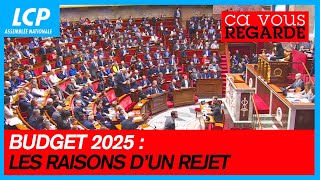 Budget  les raisons dun rejet  Ça vous regarde  12112024 [upl. by Ahsoyek]