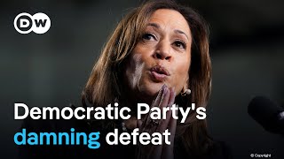 Why did Kamala Harris lose the US presidential election  DW News [upl. by Atimad]