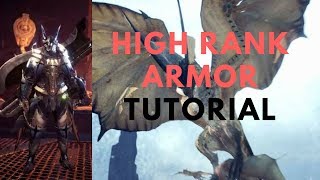 How to get Legiana GemBuild High Rank Legiana Armor  Monster Hunter World Tutorial [upl. by Han18]