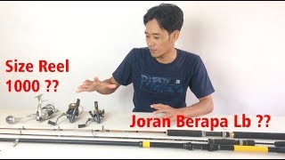 Penting  Cara Setting  Memilih Alat Pancing Sesuai Kebutuhan Mancing [upl. by Ennelram]