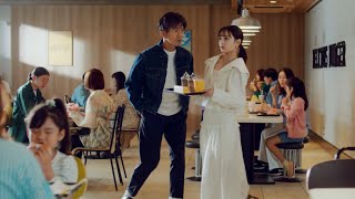 Suzu Hirose and Takuya Kimura new McCafe commercial [upl. by Hsiwhem]