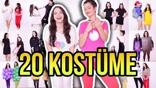 20 Karneval DIY KOSTÜMIDEEN für BESTE FREUNDIN  Costume Ideas for Best Friends  unlikely 💖 [upl. by Vachil910]