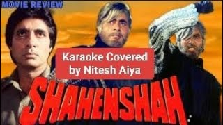 Andheri Raaton Mein  Amitabh Bachchan  Shahenshah  Kishore Kumar  Karaoke cover [upl. by Ganiats214]