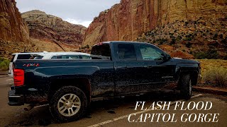 Flash Flood  Capitol Gorge [upl. by Towers]