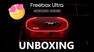 Unboxing Freebox Ultra Edition Limitée 25 ans 🏆 [upl. by Ynnahc]