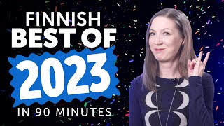 Learn Finnish in 90 minutes  The Best of 2023 [upl. by Kcirdef]