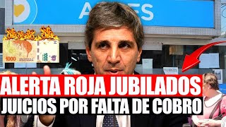 🛑Alerta Roja Jubilados❗ Recortes Masivos en Pagos e inician Juicios por falta de Cobro en ANSES 2024 [upl. by Wernsman]