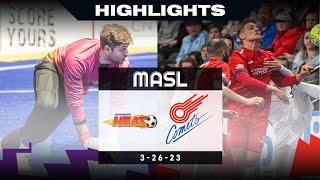 Harrisburg Heat  Kansas City Comets  32623  MASL Highlights 23 [upl. by Aniad]