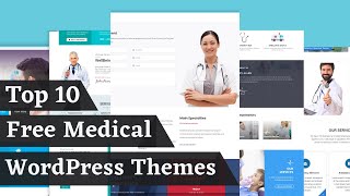 Top 10 Free Medical WordPress Themes  Best Medical WordPress Themes For Free Download  Wpshopmart [upl. by Etak]