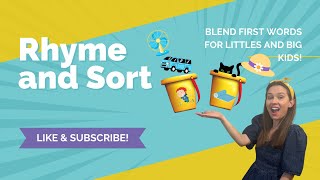 Rhyming for Toddlers and Kindergarten Onset and Rime to teach Rhyming for Toddlers and Kindergarten [upl. by Jaycee622]