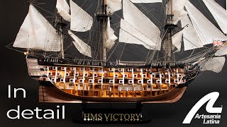 Anatomy of HMS VICTORY IN DETAIL  Artesania Latina ref 22900OP [upl. by Adiell578]