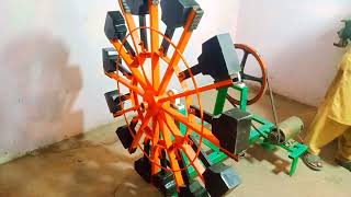 How To Make Flywheel Free Energy Generator 220v Free Electricity Generator With Using Hammer [upl. by Magdau975]