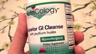 Nutri Cology Superior GI Cleanse w Psyllium Husks REVIEW  100 Vegetarian Capsules [upl. by Brigham]