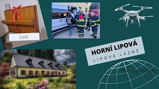 Noční stavba mostu po povodni a na kole Lipová Lázně  Horní Lipová a další [upl. by Ailbert]