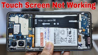 Samsung A53 5g Touch Screen Not Working  Samsung A53 Display Touch Problem Solution [upl. by Mira682]