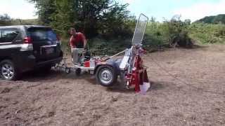 Winchtrailer FF 35 brandneue ForstSeilwinde für Quad ATV SUV Pickup PKW [upl. by Daryl644]