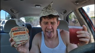 Fiery bacon whopper and fiery sprite review [upl. by Ettegirb]