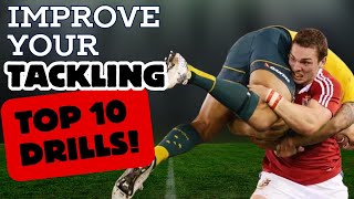 Top 10 Tackle Drills when youre alone [upl. by Oiredised]