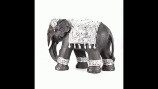 Decorated Elephant Figure [upl. by Ayerf]