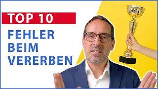 Top 10 der FEHLER beim Vererben und wie man sie vermeidet [upl. by Kresic675]