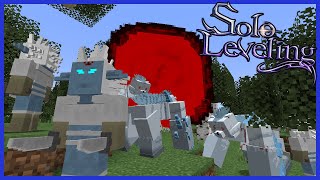 NOW WE ARE SOLO LEVELING Minecraft Solo Leveling VOD 3 [upl. by Imyaj]