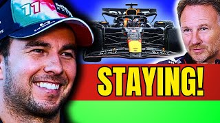 Why RedBull Decided to KEEP Sergio Perez  F1 News [upl. by Aicineohp776]