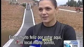 Katalin Kovacs in our Training Center  Portuguese TV Report [upl. by Renat858]