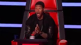 Top 10 performance Surprised coaches in The voice USA Auditions 2018 [upl. by Arahset]