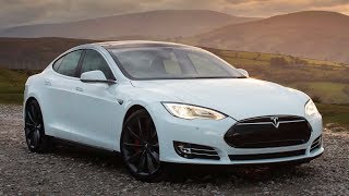 Tesla Model S P100D  Acceleration amp Drifting amp Burnout [upl. by Peugia]