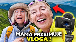 MOJA MAMA NAGRYWA VLOGA w SZWAJCARII  😂  Agnieszka Grzelak Vlog [upl. by Eldnek]