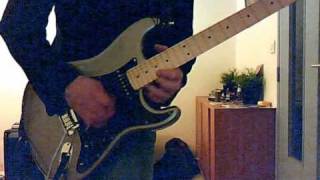 blues AFender stratocaster american deluxe HSS [upl. by Assi497]