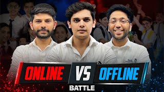 Online vs Offline Battle 🔥  Class 9th and 10th  Next Toppers [upl. by Anitel]