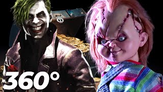 360 Chucky vs Joker Fight For Giant Gold Coins [upl. by Yartnod740]